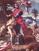 Andrea del Sarto Opferung Isaaks Spain oil painting artist